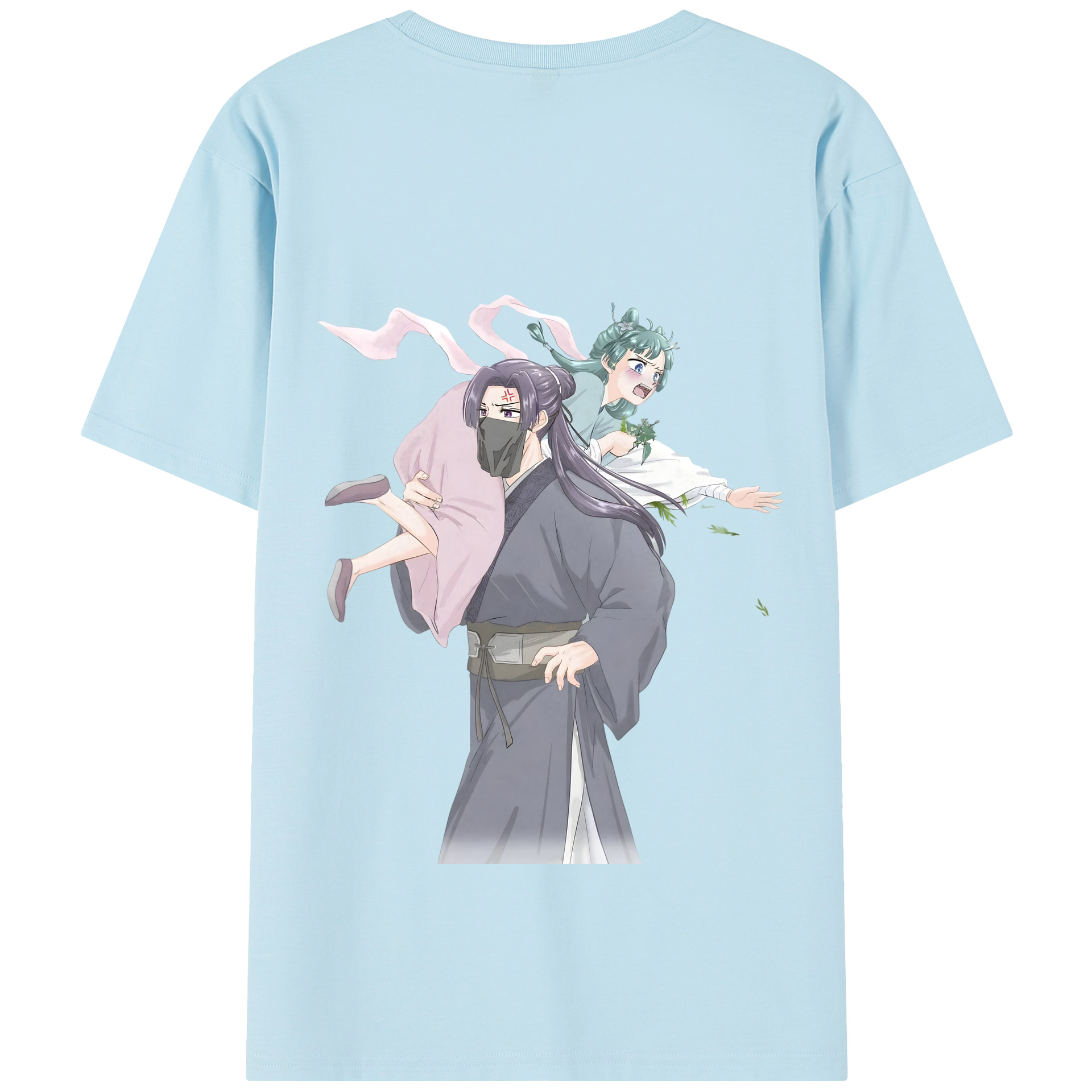 （画像用） 薬屋のひとりごと The Apothecary Diaries 綿100％半袖Tシャツ（背面プリント）